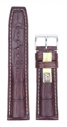 Zeige Details für Tritone Alligator, braun, 22/20 mm Bild von Tritone Alligator, braun, 22/20 mm