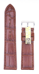 Zeige Details für Avance Alligator, goldbraun, 22/20 mm, Kautschukfutter Bild von Avance Alligator, goldbraun, 22/20 mm, Kautschukfutter