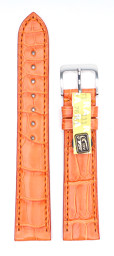 Zeige Details für London - Alligator matt, orange, 18/16 mm Bild von London - Alligator matt, orange, 18/16 mm