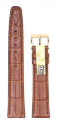 Zeige Details für Charme Alligator, goldbraun, 18/16 mm Bild von Charme Alligator, goldbraun, 18/16 mm
