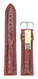 Zeige Details für Ocean Alligator round scales, goldbraun, 20/18 mm Bild von Ocean Alligator round scales, goldbraun, 20/18 mm