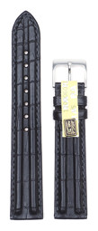 Zeige Details für San Francisco Alligator, schwarz, 18/16 mm Bild von San Francisco Alligator, schwarz, 18/16 mm