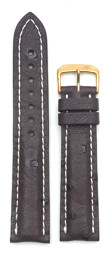 Zeige Details für Strauß Chronogrande, dunkelbraun, 20/18 mm Bild von Strauß Chronogrande, dunkelbraun, 20/18 mm