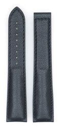 Zeige Details für SWISS Kalbleder für Faltschließe, schwarz, 19/16 mm Bild von SWISS Kalbleder für Faltschließe, schwarz, 19/16 mm