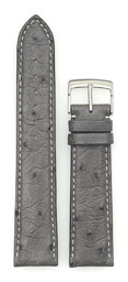 Zeige Details für Strauß Classic Kontrastnaht, dunkelgrau, 20/18 mm Bild von Strauß Classic Kontrastnaht, dunkelgrau, 20/18 mm