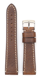 Zeige Details für Saddle Vintage stitched, hellbraun, 22/18 mm Bild von Saddle Vintage stitched, hellbraun, 22/18 mm