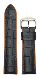 Zeige Details für Andy, schwarz/orange, 24/22 mm Bild von Andy, schwarz/orange, 24/22 mm
