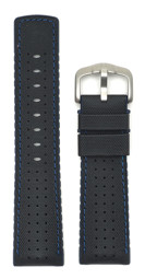 Zeige Details für Robby, schwarz/blau, 24/22 mm (ohne Quick-Release) Bild von Robby, schwarz/blau, 24/22 mm (ohne Quick-Release)