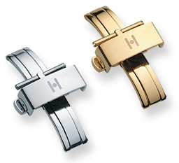 Zeige Details für Doppelfaltschließe mit Drückern ORIGINAL HIRSCH Bild von Doppelfaltschließe mit Drückern ORIGINAL HIRSCH