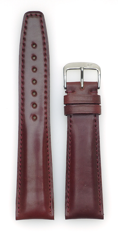 Bild von Swiss Carreé Maxx - Shell Cordovan, oxblood, 22/18 mm