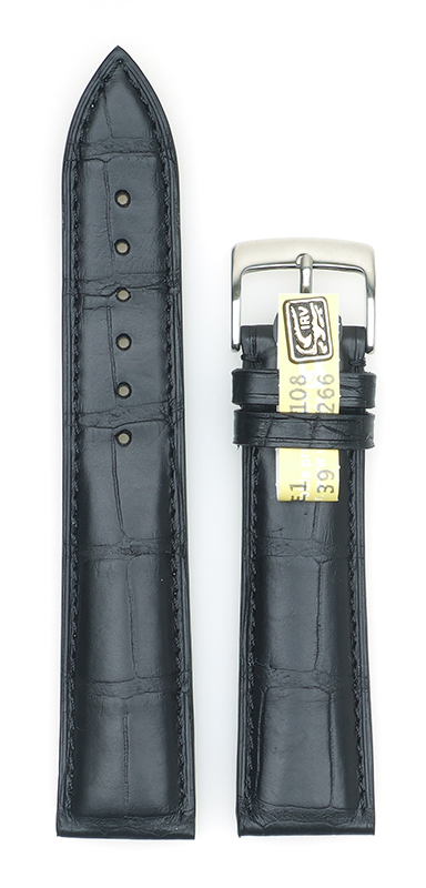 Bild von Alligator Classic Full Cut matt bombé, schwarz, 20/18 mm