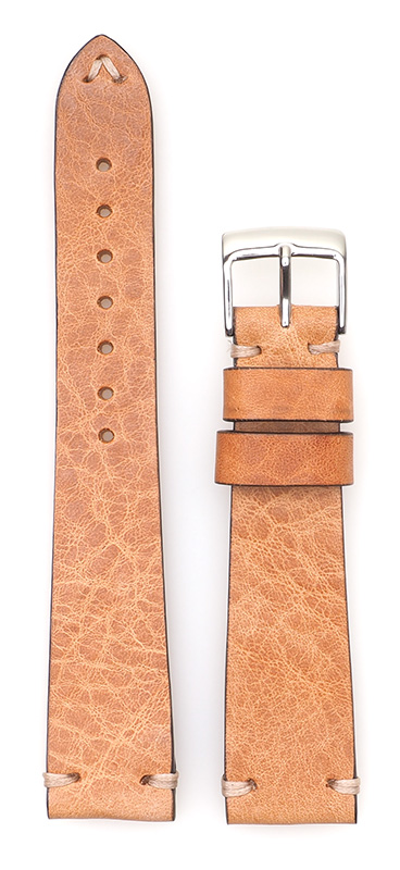 Bild von Saddle Vintage non-stitched, natur, 20/16 mm