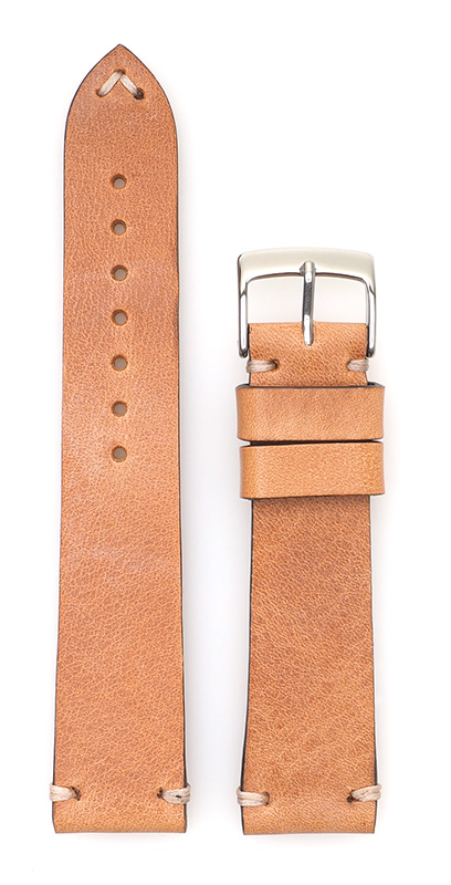 Bild von Saddle Vintage non-stitched, natur, 20/18 mm