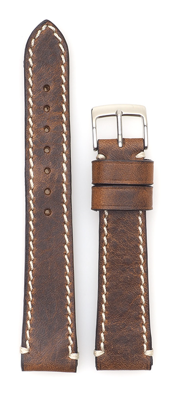 Bild von Saddle Vintage stitched, hellbraun, 19/16 mm