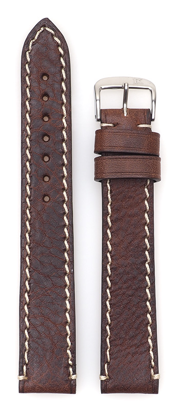 Bild von Saddle Vintage stitched, dunkelbraun, 20/18 mm, XL-Überlänge