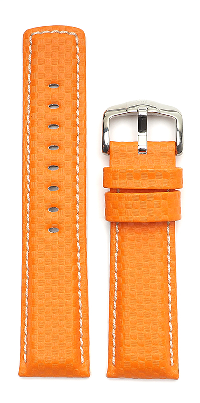 Bild von Carbon, orange, 24/22 mm - ohne Quick-Release