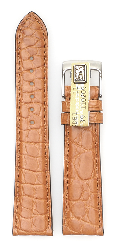 Bild von Alligator Pearls matt, safari, 19/16 mm, Damenlänge