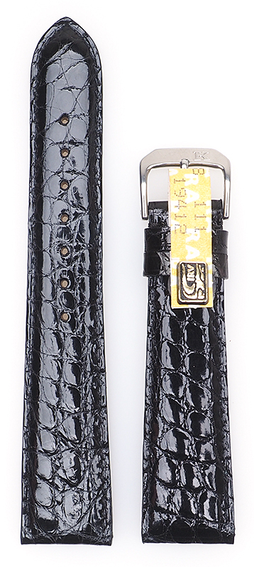 Bild von Alligator Pearls Brillant, schwarz, 20/16 mm